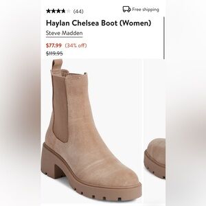 Steve Madden Haylan Chelsea Boot (Women), size 8.5, Brand New
